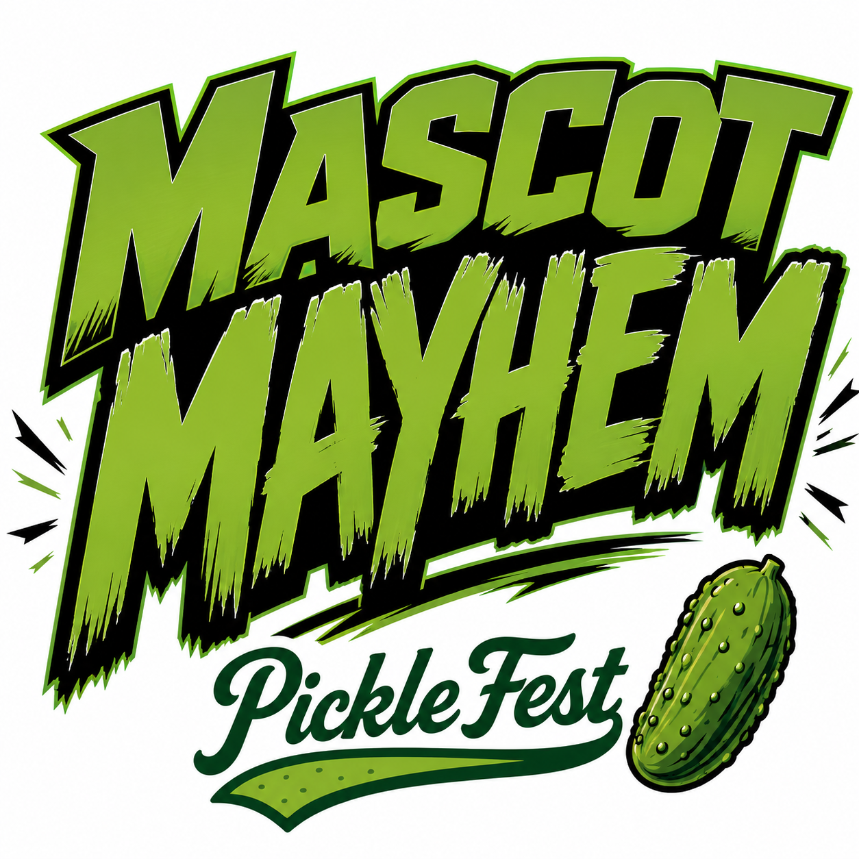Mascot Mayhem Dance Off at Pickle Fest